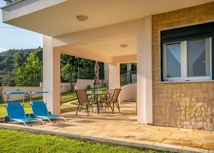 Nyaraló Seaview House Paralia Platanou